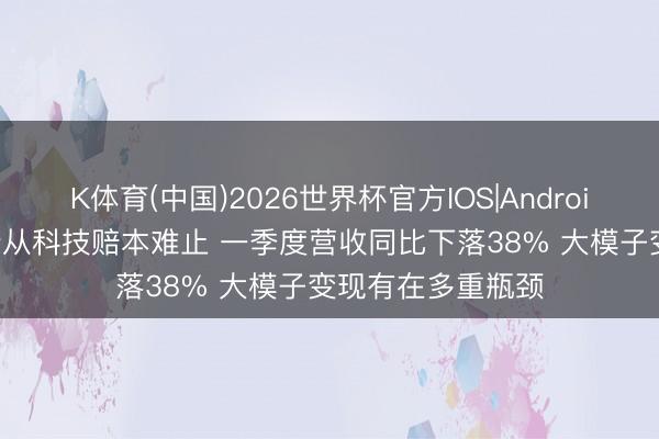 K体育(中国)2026世界杯官方IOS|Android手机app下载 云从科技赔本难止 一季度营收同比下落38% 大模子变现有在多重瓶颈