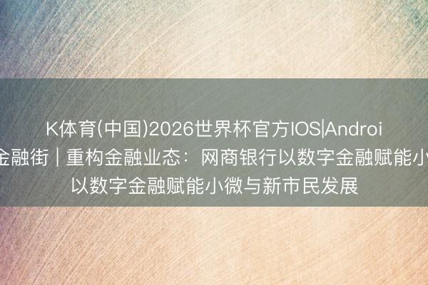 K体育(中国)2026世界杯官方IOS|Android手机app下载 金融街 | 重构金融业态：网商银行以数字金融赋能小微与新市民发展
