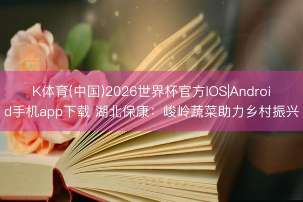 K体育(中国)2026世界杯官方IOS|Android手机app下载 湖北保康：峻岭蔬菜助力乡村振兴